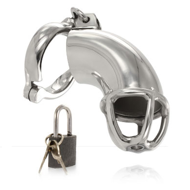 Anillo de Castidad Lancelot Metal Hard - Acero Inoxidable con Candado