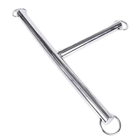 Metal Hard Bar Submission Handcuffs - Esposas de Bondage Profesionales