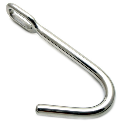 Metal Hard Anal Bondage Hook - Acero Inoxidable para Suspensión