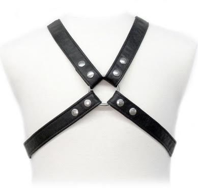 Leather Body Lasic Harness - Arnés de Cuero con Correas Ajustables