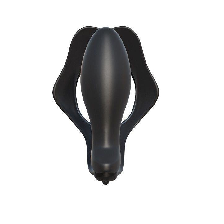 Fantasy C-Ringz Anillo con Plug Anal Pesado Negro