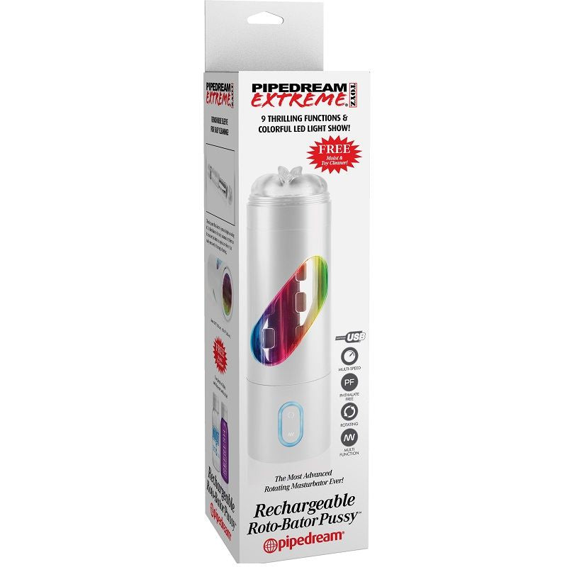 Extreme Toyz Roto Bator USB - Masturbador Masculino