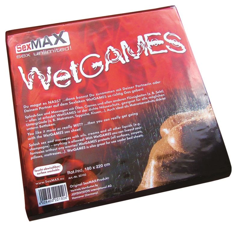 Joydivision Sexmax Wetgames Sex-Laken White 240x240 cm