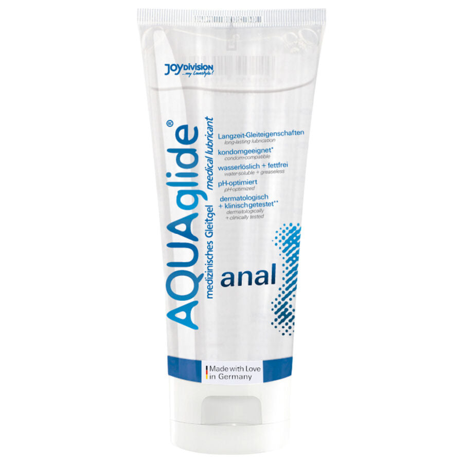 Aquaglide Lubricante Anal 100 ml - Fórmula a Base de Agua