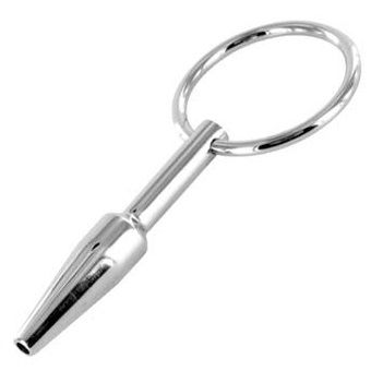 Mini Plug Metal Penis 9mm - Acero Cromado para Estimulación Avanzada