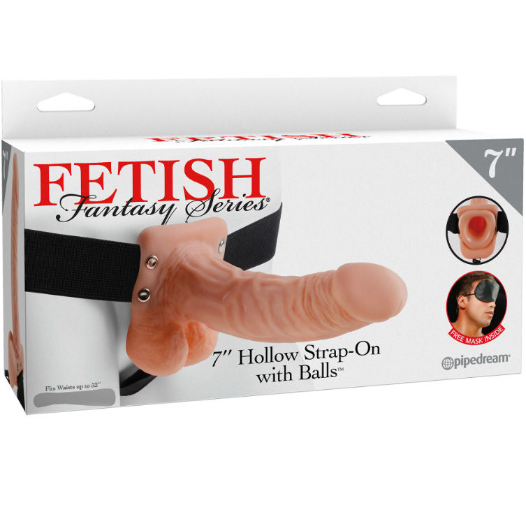 Fetish Fantasy Series 7 Strap-On Hueco con Bolas 17,8cm