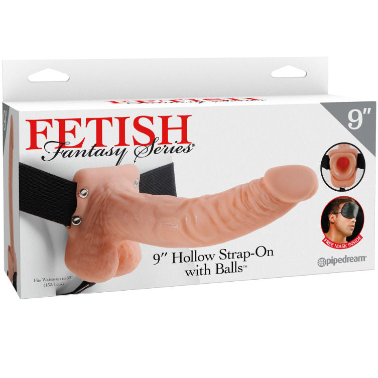 Fetish Fantasy Series 9 Strap-On Hueco con Bolas 22,9cm