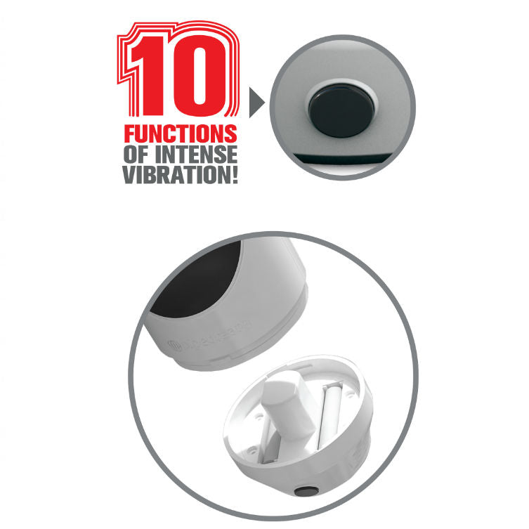 Pipedream Mega Grip - Masturbador Vibrador Vagina con Agarre Intenso