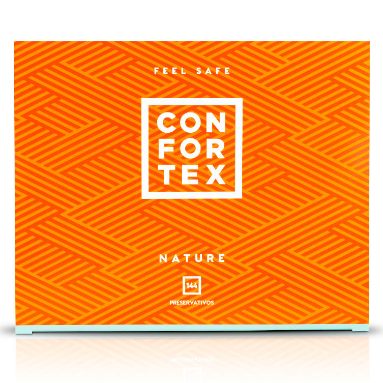 CONFORTEX Nature Box 144 Preservativos - Dispositivo Médico Certificado CE