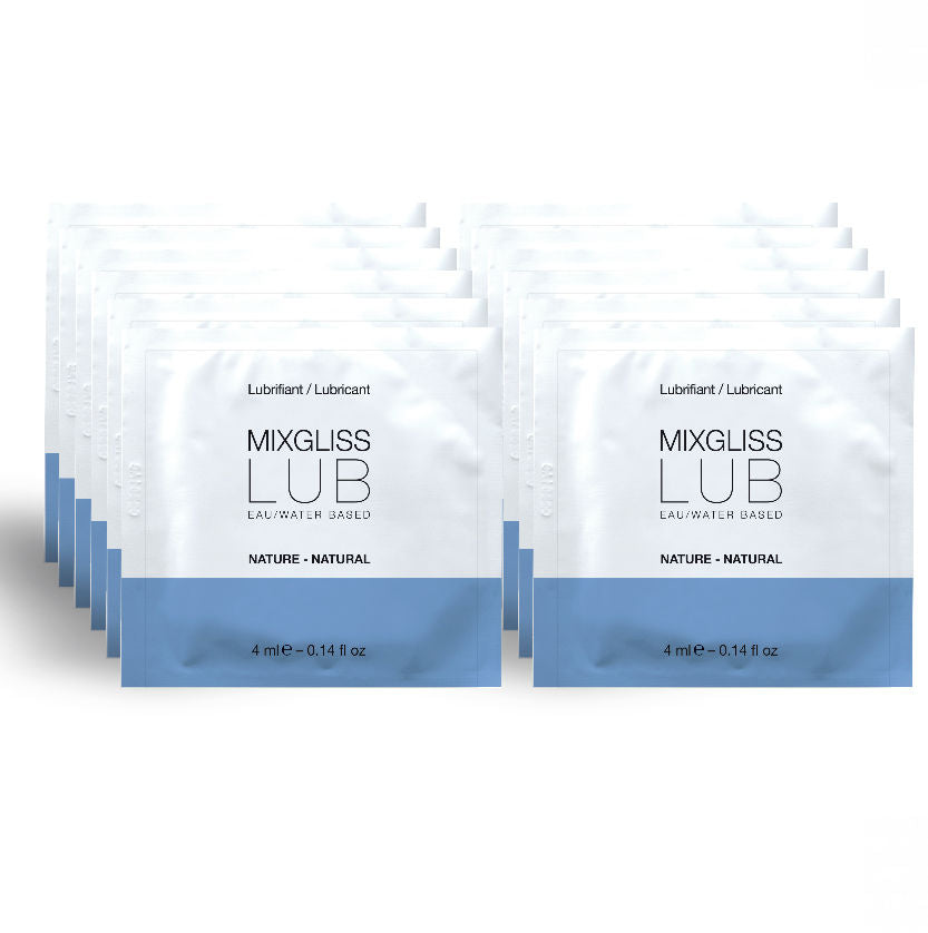 Mixgliss Lubricante Natural a Base de Agua 12 Monodosis de 4 ml