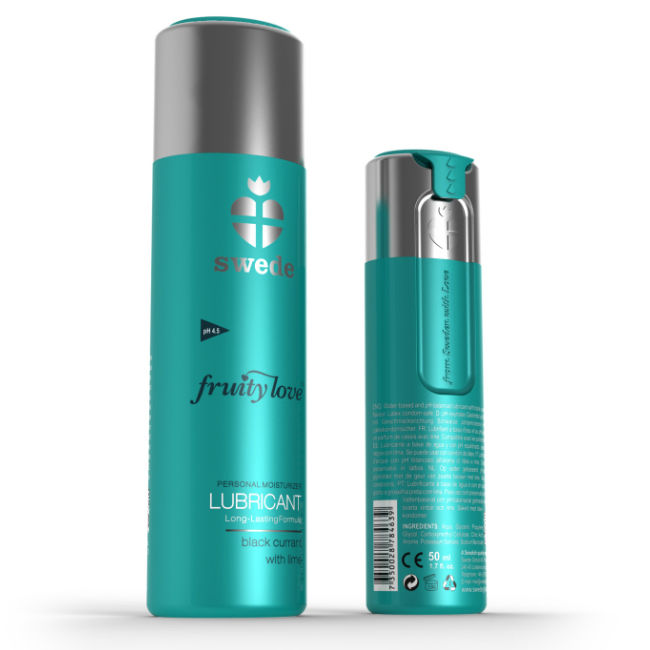 Lubricante Swede Fruity Love Black Currant Lime 100 ml