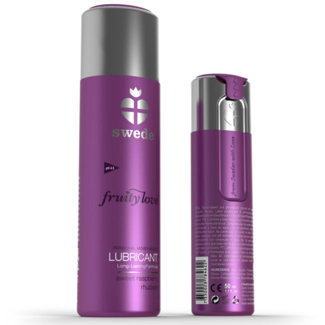 SWEDE Fruity Love Lubricant Raspberry Rhubarb 100 ml