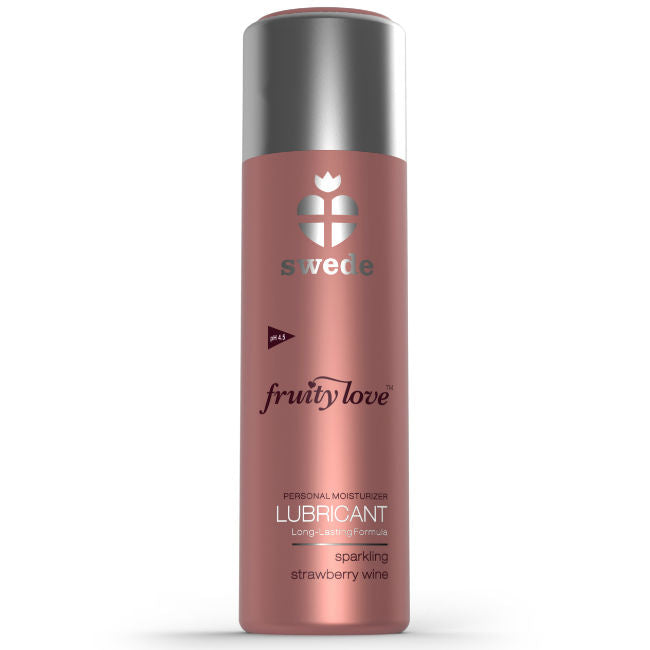 SWEDE Fruity Love Lubricant Sparkling Strawberry Wine 50 ml