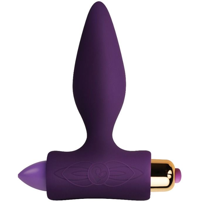 Rocks-Off Petite Sensations - Plug Anal Vibrador Lila para Principiantes