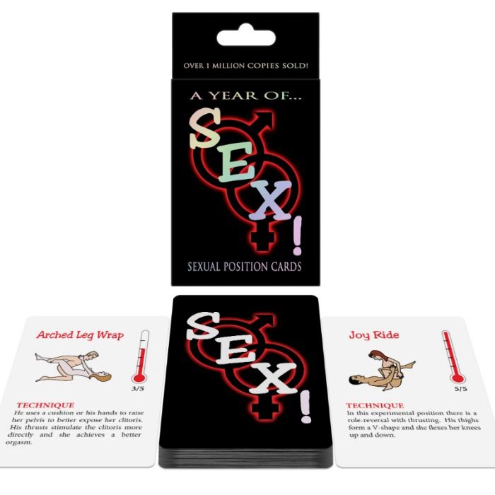 Sexual Position Cards A Year of Sex - Kheper Games