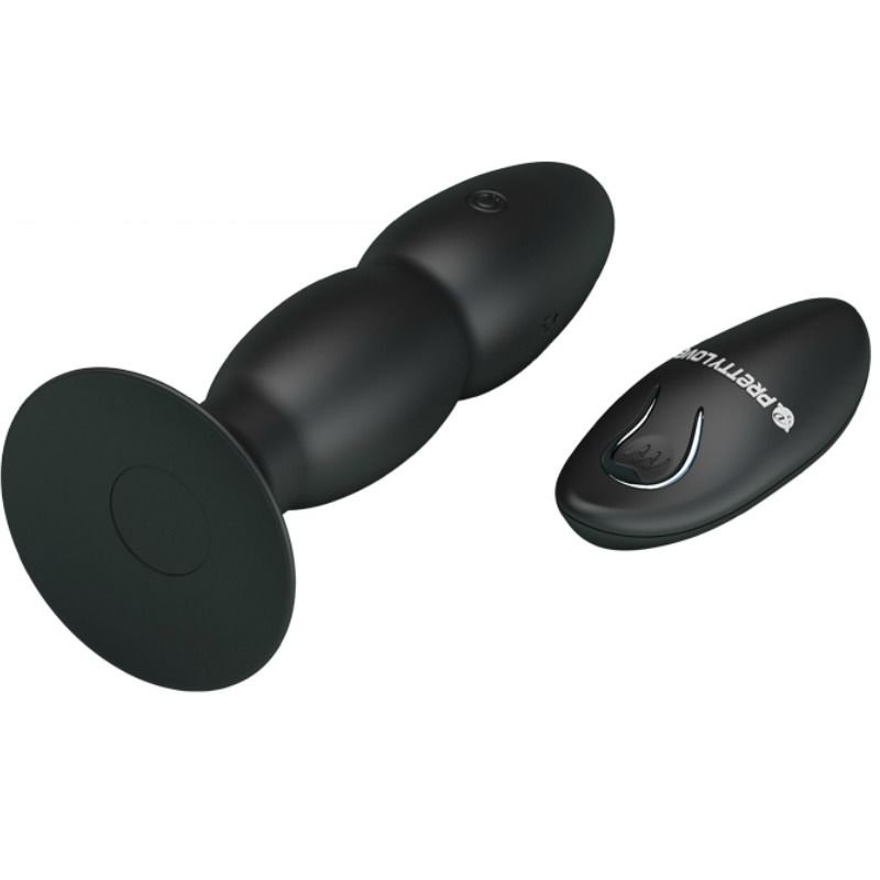 Pretty Love Plug Vibrador Anal con Control Remoto - Vibración y Rotación