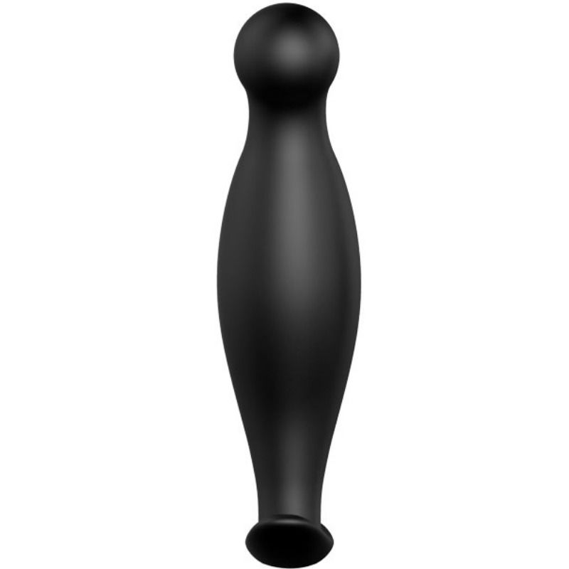 Pretty Love Silicone Anal Plug 11.7 cm Negro - Silicona Médica Premium