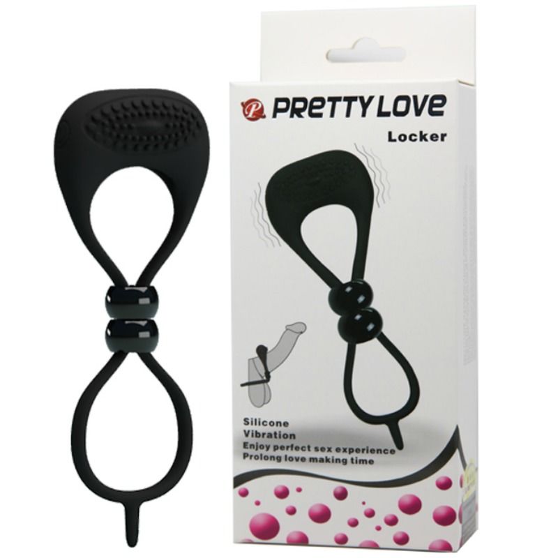 Pretty Love Double Ring - Anillo Dual para Pene y Testículos