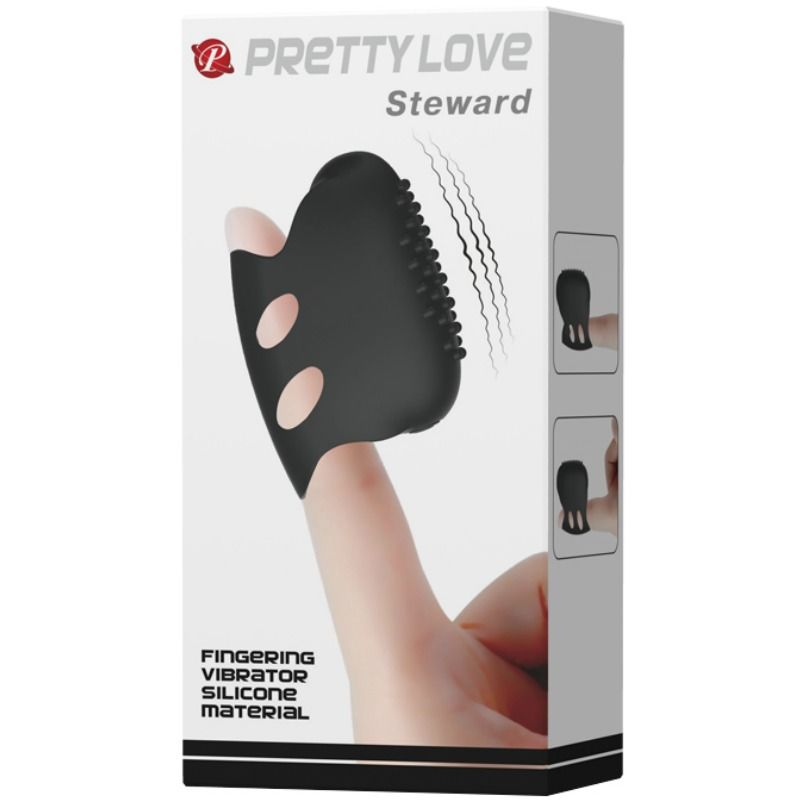Pretty Love Flirtation Steward Black - Estimulador de Vibración