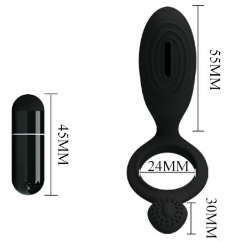 Pretty Love Ethel - Anillo Vibrador con Estimulador