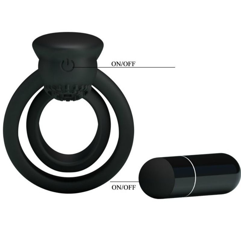 Pretty Love Esther - Anillo Vibrador con Estimulador