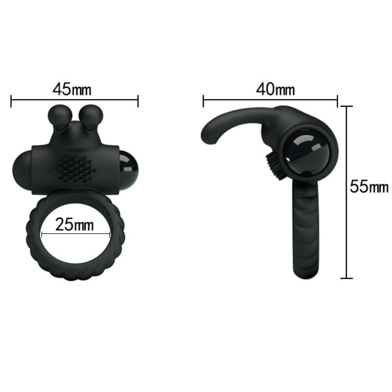 Pretty Love Eudora - Anillo Vibrador con Estimulador