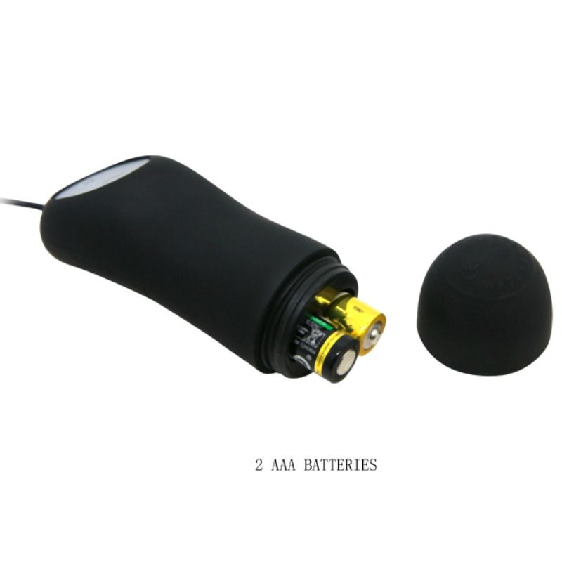 Pretty Love Plug Anal Silicona 12 Modos Vibración Control Remoto