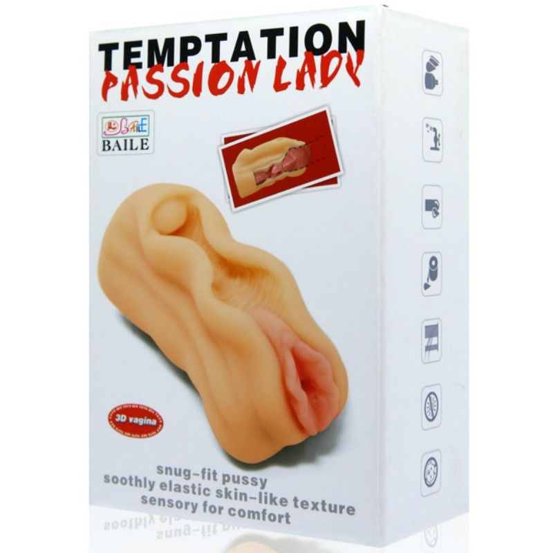 Baile For Him Mini Masturbador Masculino Diseño Realista 150g