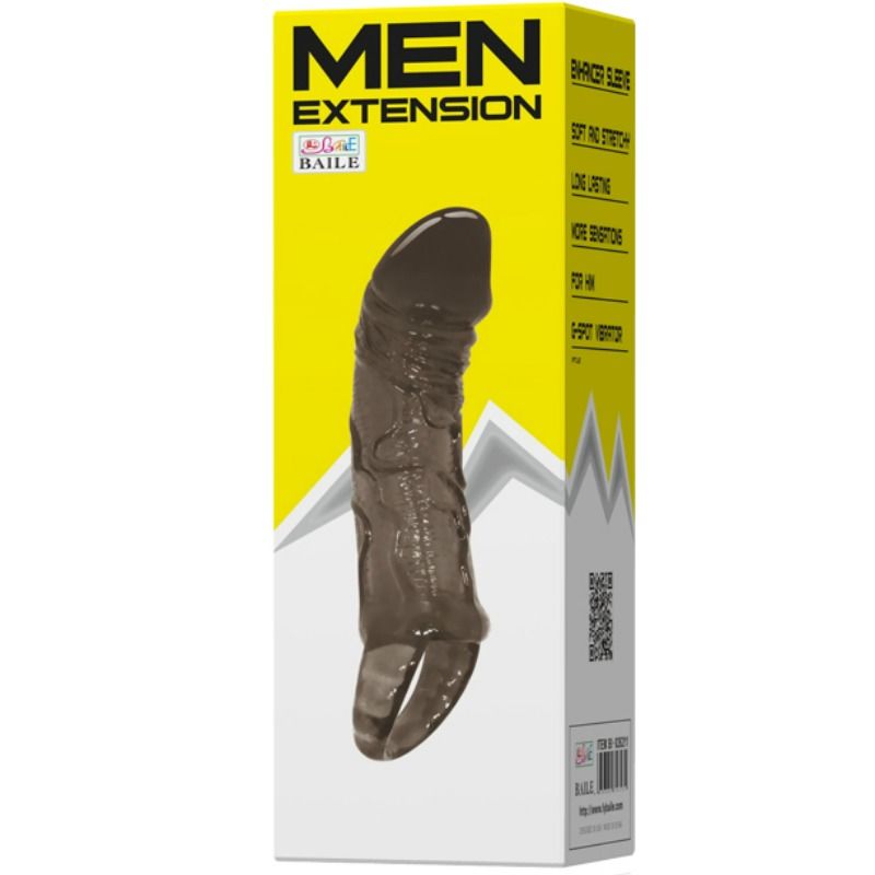 Funda Extensora con Arnés Testicular BAILE FOR HIM 11.5 cm
