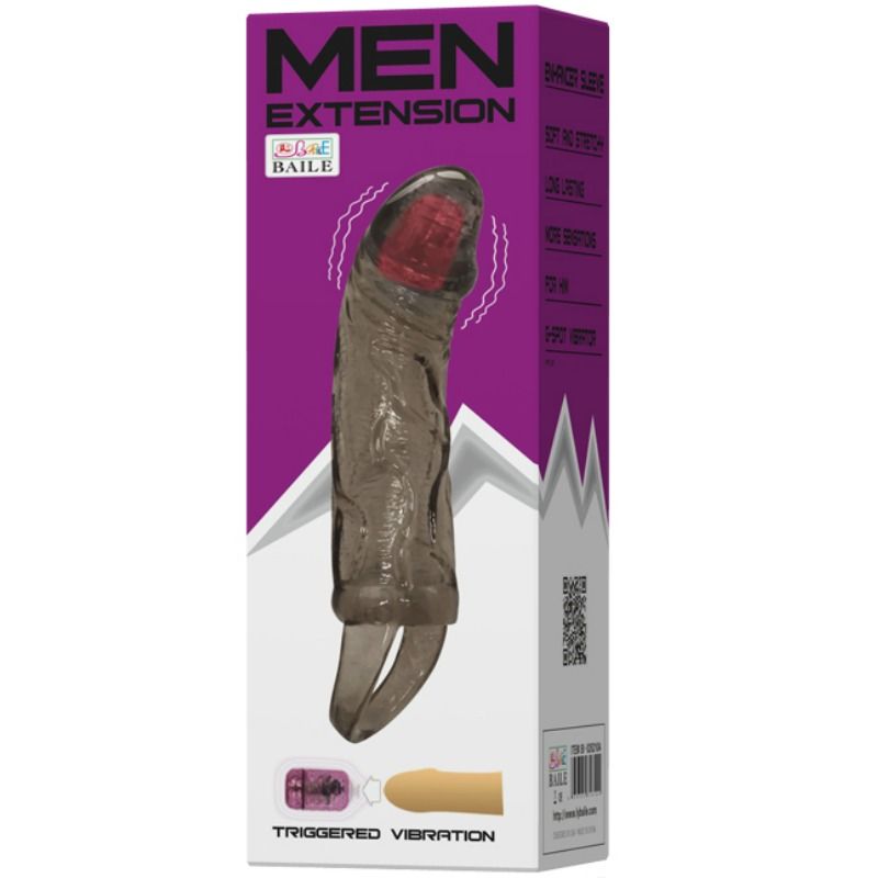 Baile Funda Extensora con Vibración y Strap para Tesículos 13.5 cm