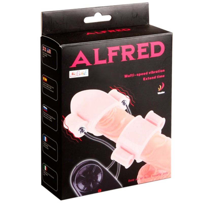 Baile Penis Vibrator Covers with Control - Accesorios de Estimulación