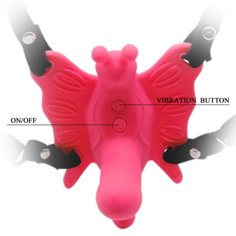 BAILE Ultra Passionate Vibrating Butterfly Harness