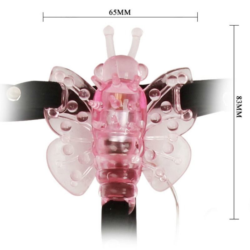 Harness con Mariposa Vibratoria Multivelocidad BAILE