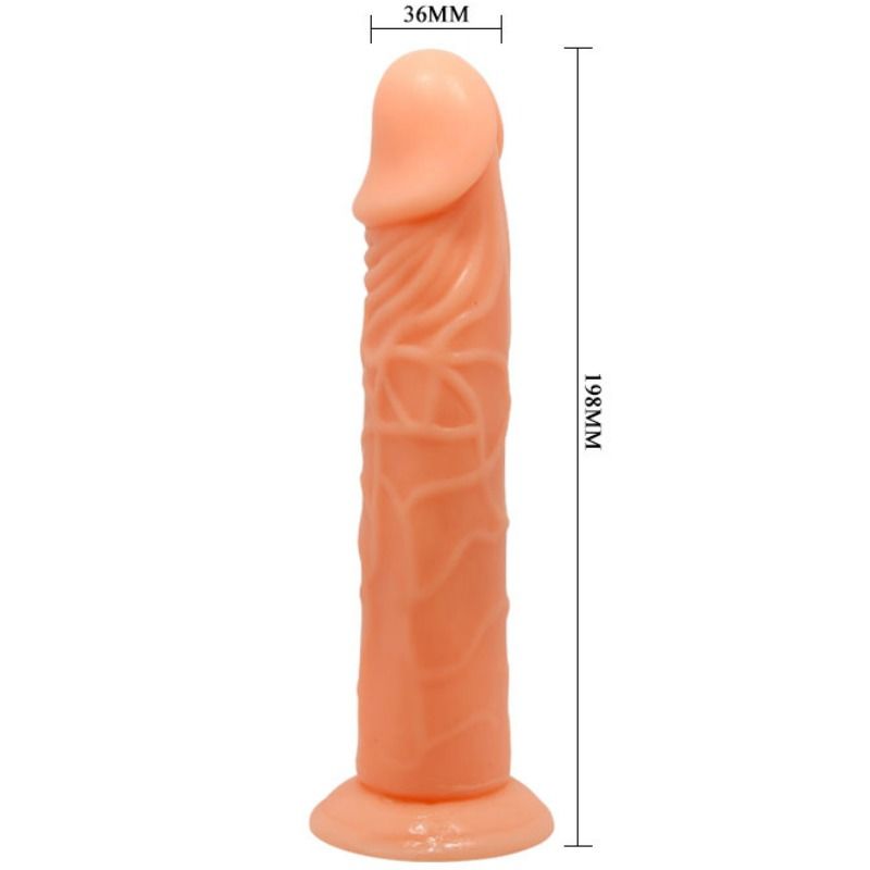 Baile Vive Realistic Dildo 19.8 cm - Natural