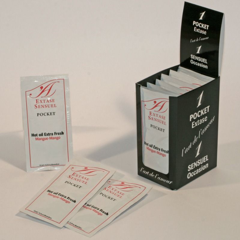 Extase Sensual Mango Stimulating Oil - Aceite Estimulante de 10 ml