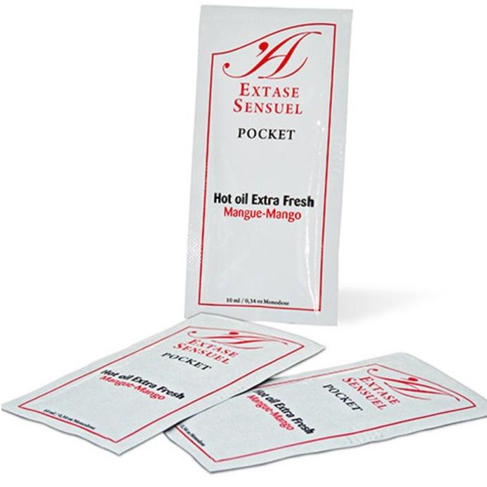 Extase Sensual Mango Stimulating Oil - Aceite Estimulante de 10 ml
