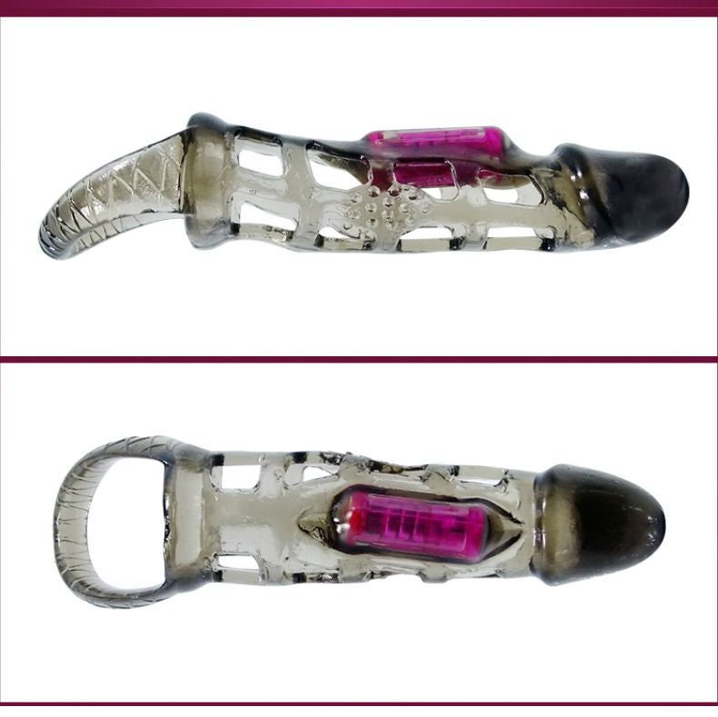 Funda Extensora con Vibración y Arnés BAILE - 13.5 cm