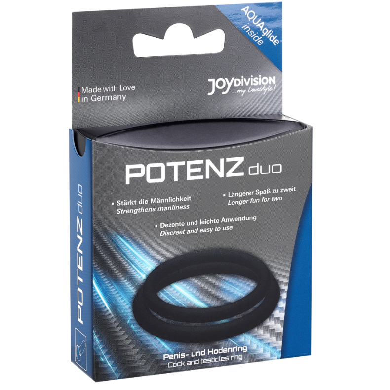 Joydivision Potenzduo Black Rings Talla M