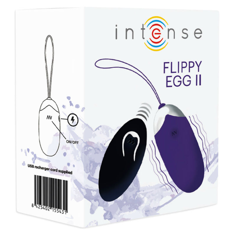 Intense Flippy II - Vibrador con Control Remoto Morado