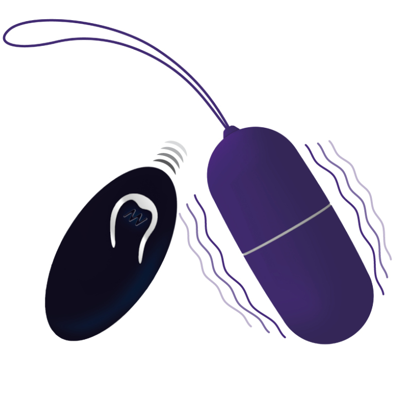 Vibrador Huevo Intense Toys 300gr Morado con Control