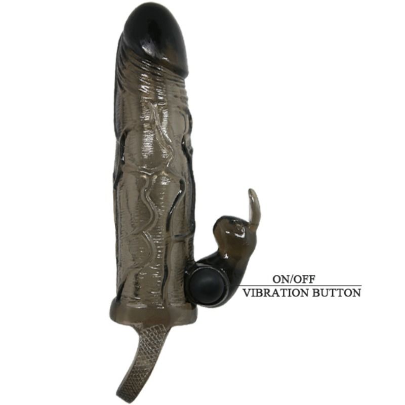 Funda Peneana con Estimulador de Conejo BAILE Brave Man 16,5 cm