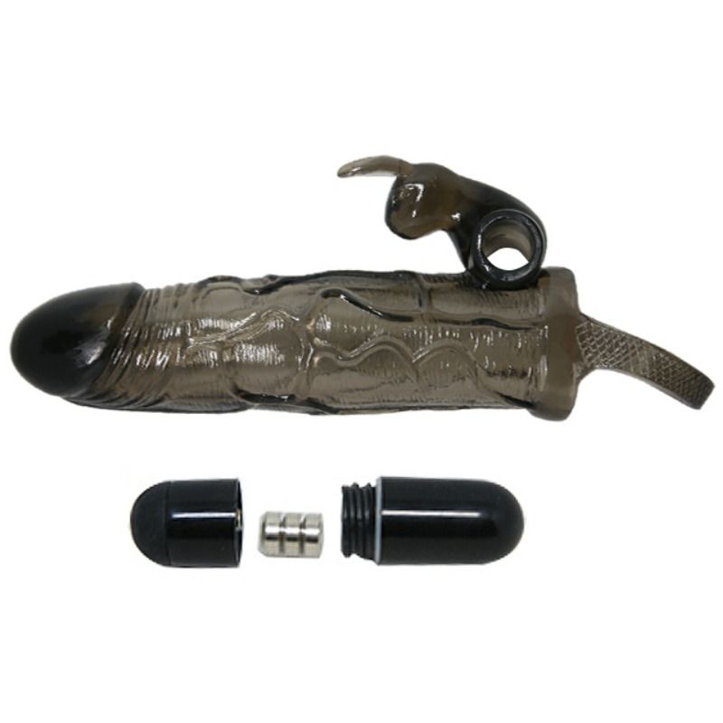 Funda Peneana con Estimulador de Conejo BAILE Brave Man 16,5 cm