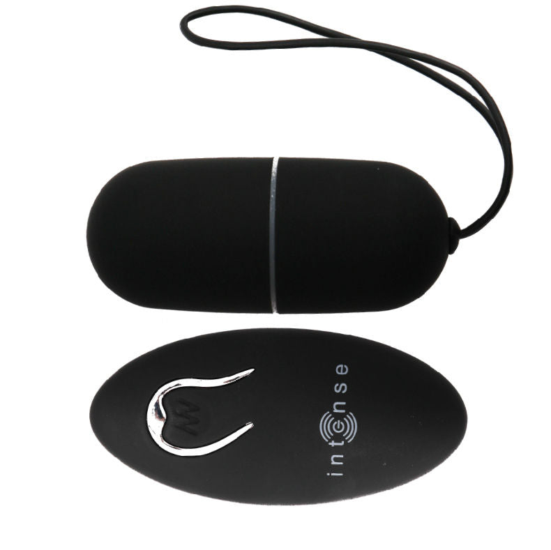 Intense Flippy I - Huevo Vibrador con Control Remoto Negro