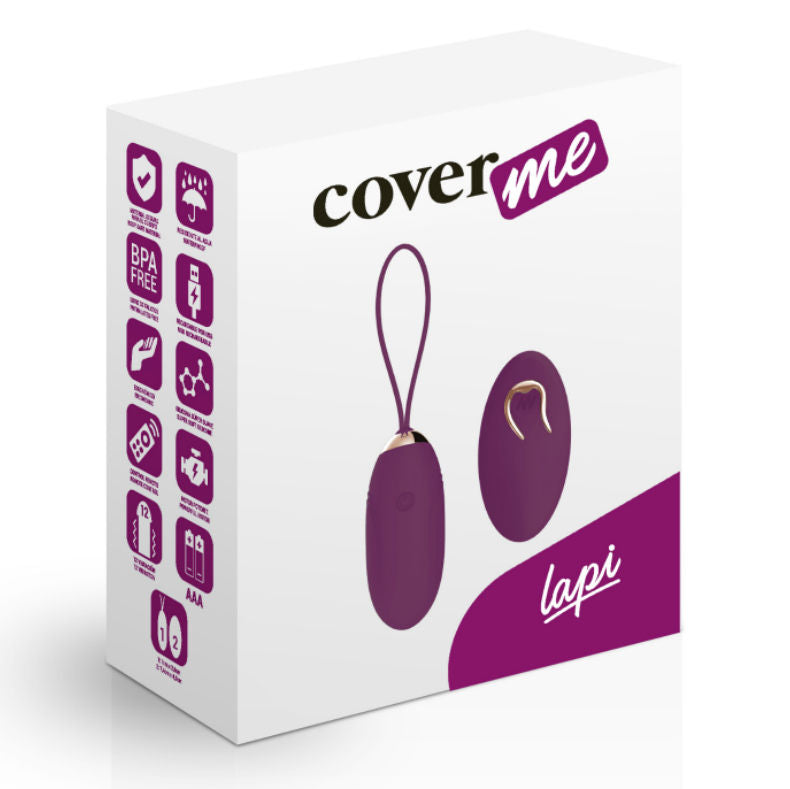 Coverme Lapi Lilac - Huevo Vibrador con Control Remoto