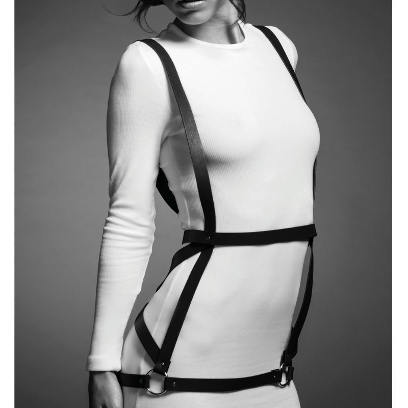 Bijoux Indiscrets Maze Harness Dress - Arnés Corporal Marrón