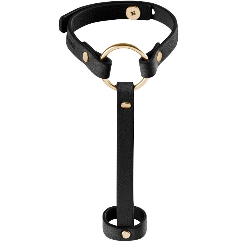 Bijoux Indiscrets Maze Hand Bracelet Harness - Negro