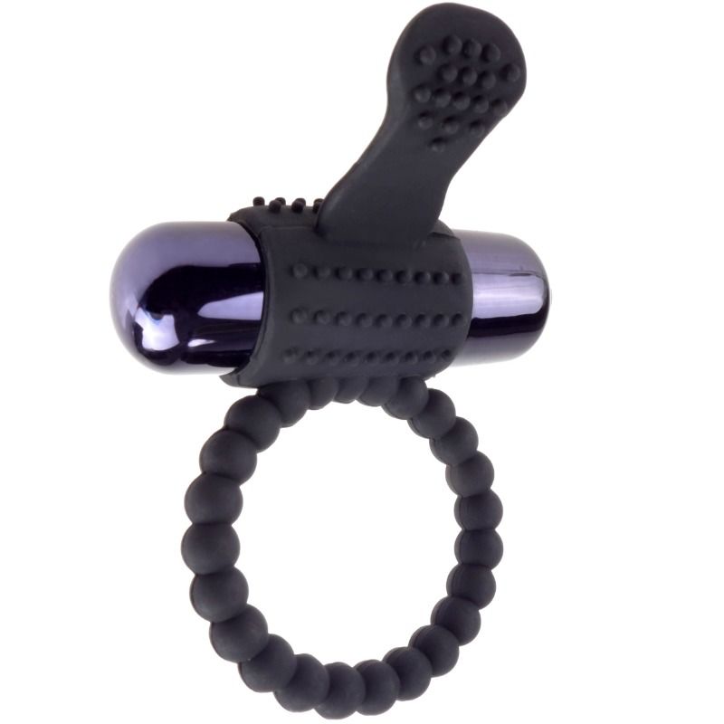 Fantasy C-Ringz Anillo Vibrador de Silicona Negra