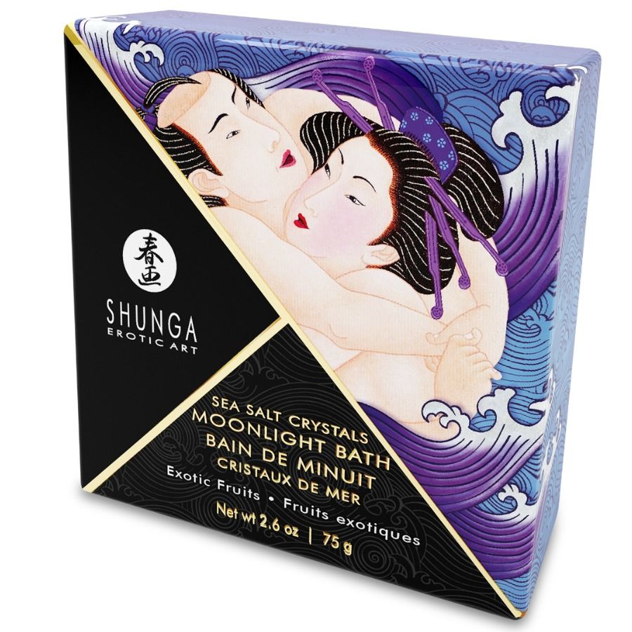 Shunga Exotic Purple Flavored Bath Salts 75 gr