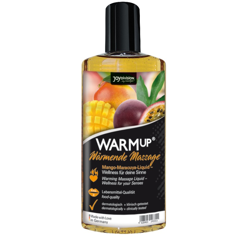 Joydivision Aquaglide Warmup Aceite de Masaje Mango y Maracuyá 150ml