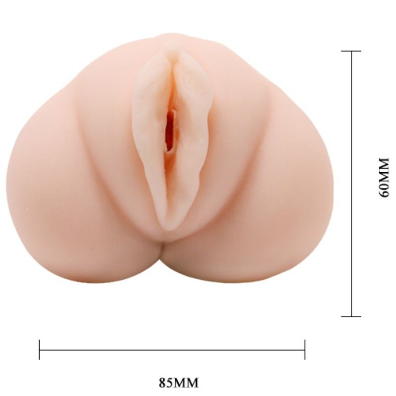 Crazy Bull Water Skin Masturbador Vagina Realista con Balas Vibrantes